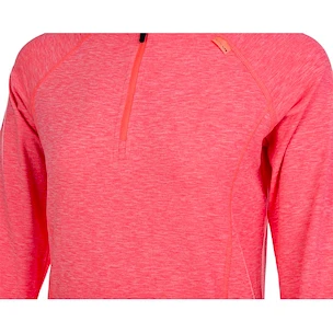 Dames hoodie Endurance  Core X1 Elite Melańge Midlayer Pitaya Pink