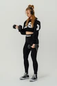 Dames hoodie Nebbia Barbell Therapy Training Black