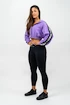 Dames hoodie Nebbia  Cropped Zip-Up Hoodie purple