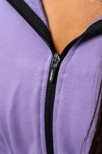 Dames hoodie Nebbia  Cropped Zip-Up Hoodie purple