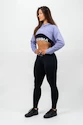 Dames hoodie Nebbia  Designer Cropped Hoodie purple