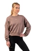 Dames hoodie Nebbia  Loose Fit Sweatshirt "Feeling Good" 420 brown