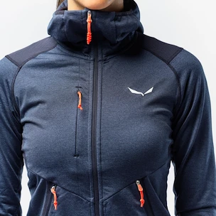 Dames hoodie Salewa  Agner Hybrid PL/DST Navy Blazer Melange 34