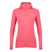 Dames hoodie Salewa  Light Micro PL Calypso Coral Mel 40