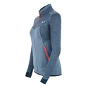 Dames hoodie Salewa  Puez Melange 2 PL Navy Blazer Melange