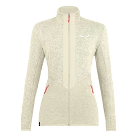 Dames hoodie Salewa  Rocca 2 PL W Fleece Oatmeal Melange