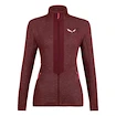 Dames hoodie Salewa  Rocca 2 PL W FZ Syrah Melange