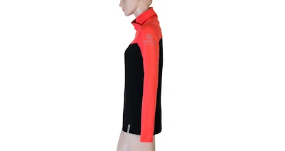 Dames hoodie Sensor  Coolmax Thermo black/orange XL