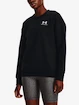 Dames hoodie Under Armour  Essential Fleece Crew-BLK XS