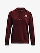 Dames hoodie Under Armour  Essential Fleece Hoodie-RED