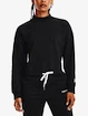 Dames hoodie Under Armour  Essential Script Crew-BLK