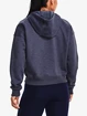 Dames hoodie Under Armour  Essential Script Hoodie-GRY