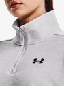 Dames hoodie Under Armour  Fleece QZ-GRY