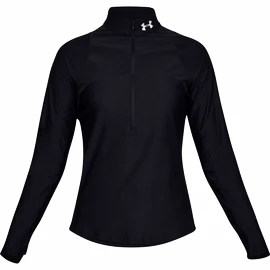 Dames hoodie Under Armour Qualifier Half Zip black