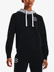 Dames hoodie Under Armour  Rival Fleece CB Hoodie-BLK S