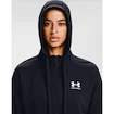 Dames hoodie Under Armour  Rival Fleece FZ Hoodie black