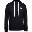 Dames hoodie Under Armour  Rival Fleece FZ Hoodie black M