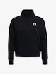 Dames hoodie Under Armour  Rival Fleece HZ-BLK