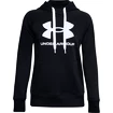 Dames hoodie Under Armour  Rival Fleece Logo Hoodie Black