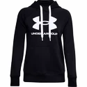 Dames hoodie Under Armour  Rival Fleece Logo Hoodie Black