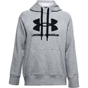 Dames hoodie Under Armour  Rival Fleece Logo Hoodie grey