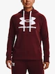 Dames hoodie Under Armour  Rival Fleece Logo Hoodie-RED