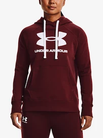 Dames hoodie Under Armour  Rival Fleece Logo Hoodie-RED