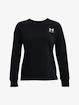 Dames hoodie Under Armour  Rival Fleece Oversize Crew-BLK