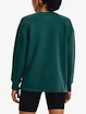 Dames hoodie Under Armour  Rival Fleece Oversize Crew-GRN