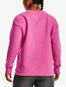 Dames hoodie Under Armour  Rival Fleece Oversize Crew-PNK