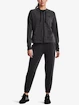 Dames hoodie Under Armour  Rival Terry FZ Hoodie-GRY