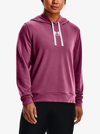 Dames hoodie Under Armour Rival Terry Hoodie-PNK