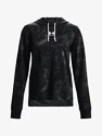 Dames hoodie Under Armour  Rival Terry Print Hoodie-BLK