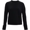 Dames hoodie Under Armour  Rival Terry Taped Crew-BLK