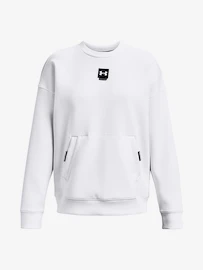 Dames hoodie Under Armour Summit Knit Oversize Crew-WHT