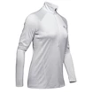 Dames hoodie Under Armour  Tech 1/2 Zip - Twist grey XS