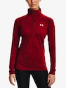 Dames hoodie Under Armour  Tech 1/2 Zip - Twist-RED XS