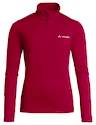 Dames hoodie VAUDE  Livigno Halfzip II W's Crimson Red 36