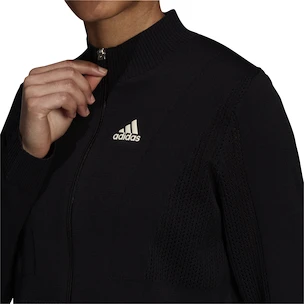 Dames jas adidas  Tennis Primeknit Jacket Primeblue Aeroready Black