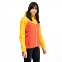 Dames jas Bergans  Microlight W Jacket Brick/Light Golden Yellow