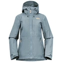 Dames jas Bergans  Nordmarka Leaf Light Wind Smoke Blue