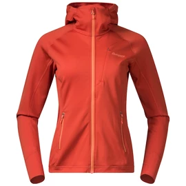 Dames jas Bergans Skaland Hood Red