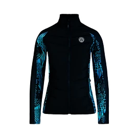 Dames jas BIDI BADU  Dania Tech Down Jacket Dark Blue