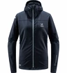 Dames jas Haglöfs  L.I.M Hybrid softshell Tarn blue/Frost blue