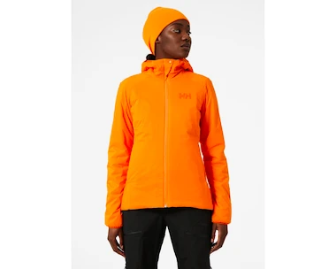 Dames jas Helly Hansen  Odin Stretch Hooded Insulato W Poppy Orange, XS XS