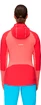 Dames jas Mammut  Eiswand Advanced ML Hooded Jacket Barberry/Azalea