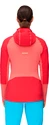 Dames jas Mammut  Eiswand Advanced ML Hooded Jacket Barberry/Azalea