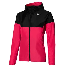 Dames jas Mizuno Training Hooded Jacket Rose Red