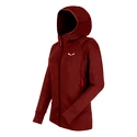 Dames jas Salewa  Puez polarlite hooded Syrah