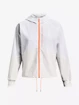 Dames jas Under Armour  Woven FZ Jacket-WHT